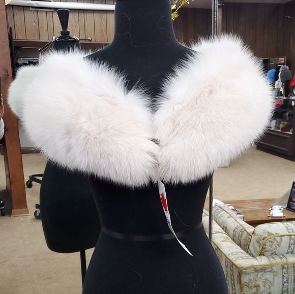 Fox Fur Bridal Stole